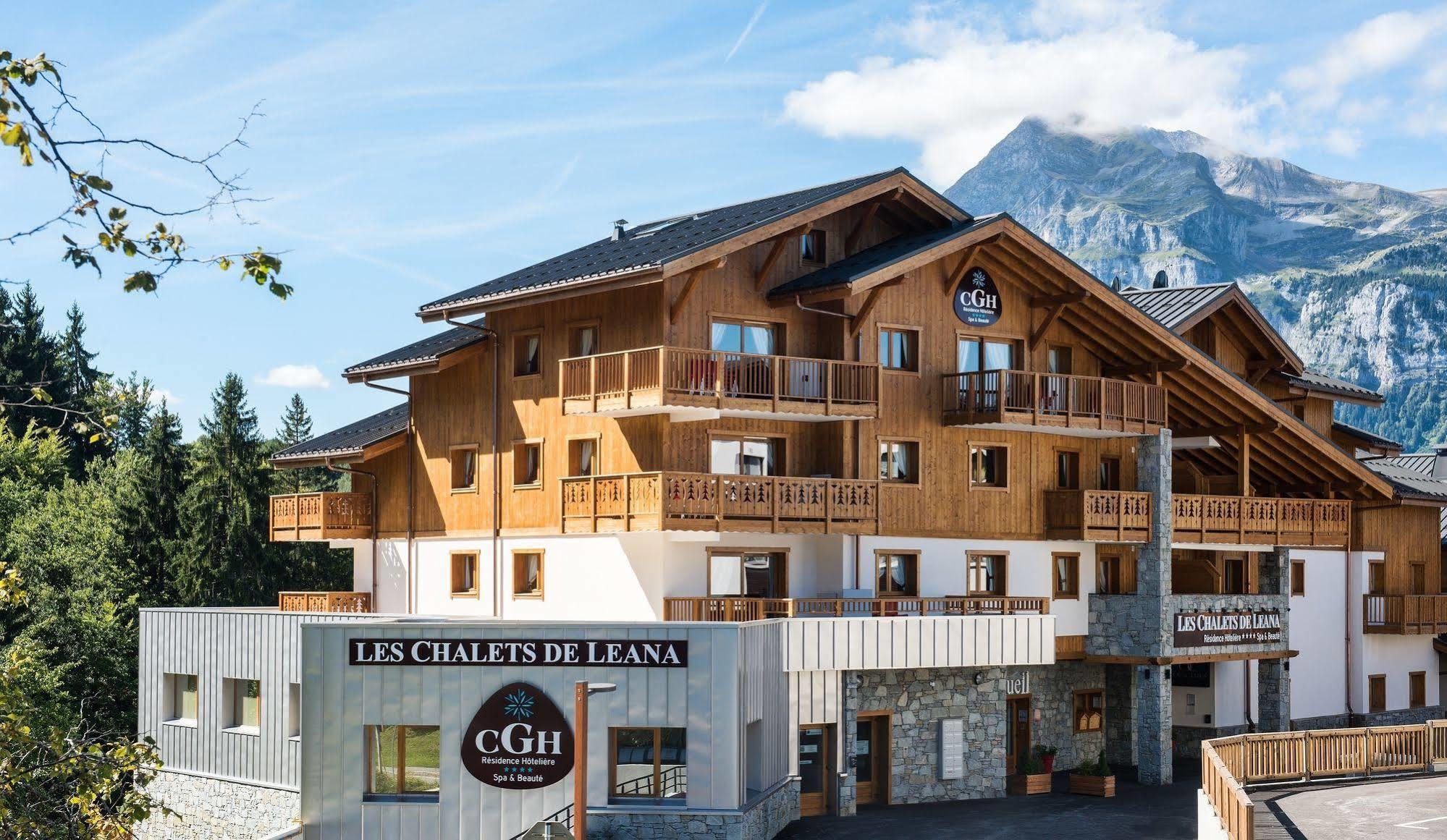 Cgh Residences And Spa Les Chalets De Leana Les Carroz-d'Araches Exterior foto