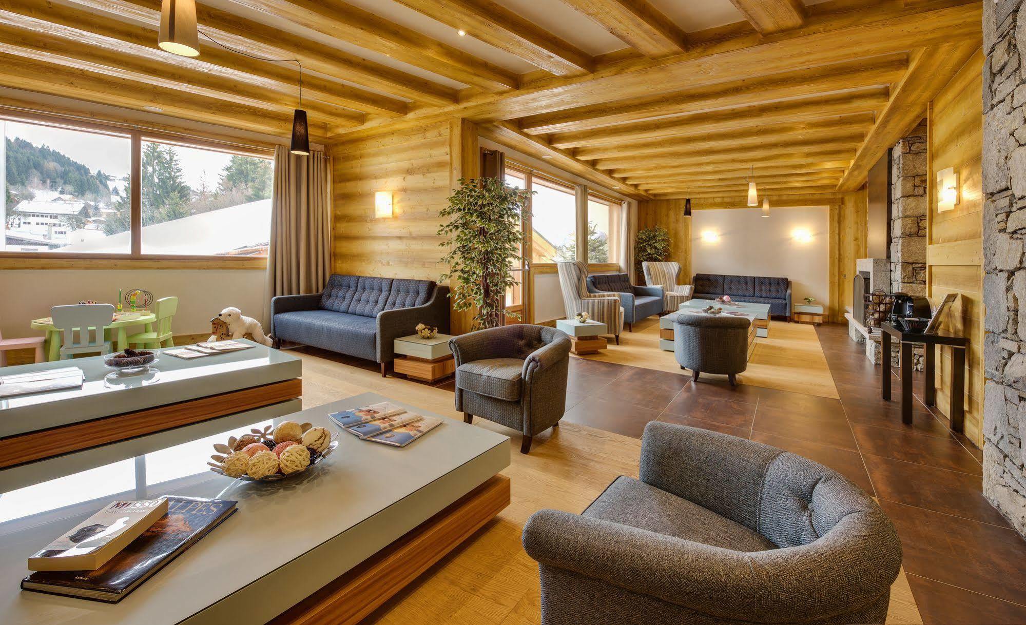 Cgh Residences And Spa Les Chalets De Leana Les Carroz-d'Araches Exterior foto