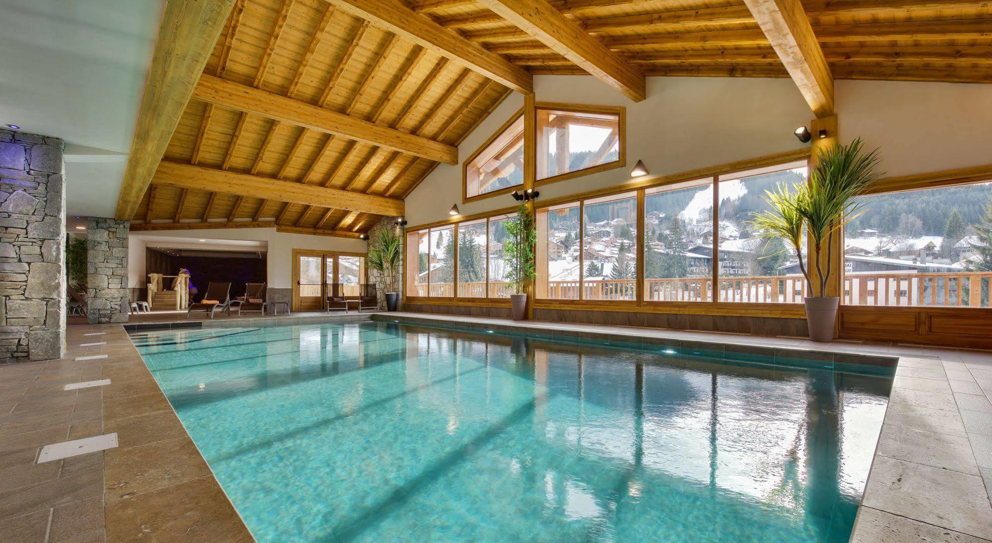 Cgh Residences And Spa Les Chalets De Leana Les Carroz-d'Araches Exterior foto
